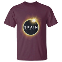 Spain Total Solar Eclipse 2026 T Shirt Path of Totality Astronomy Gift