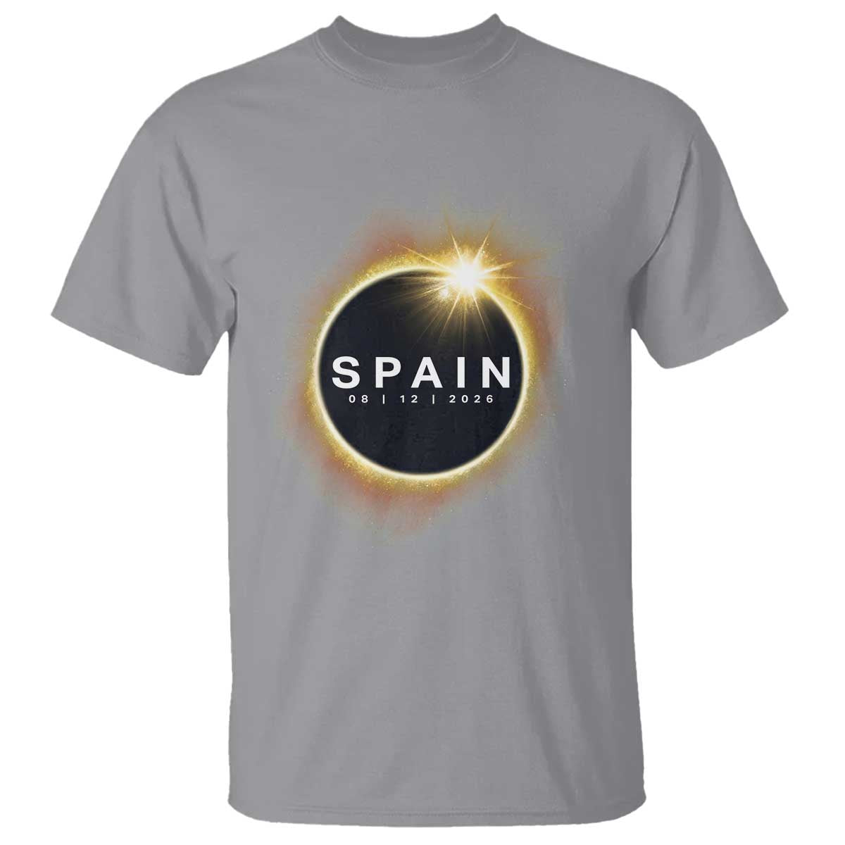 Spain Total Solar Eclipse 2026 T Shirt Path of Totality Astronomy Gift