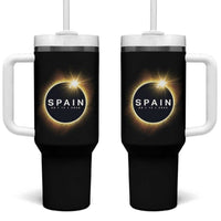 Spain Total Solar Eclipse 2026 Tumbler With Handle Path of Totality Astronomy Gift
