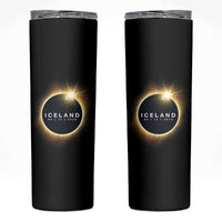Iceland Total Solar Eclipse 2026 Skinny Tumbler Path of Totality Astronomy Gift
