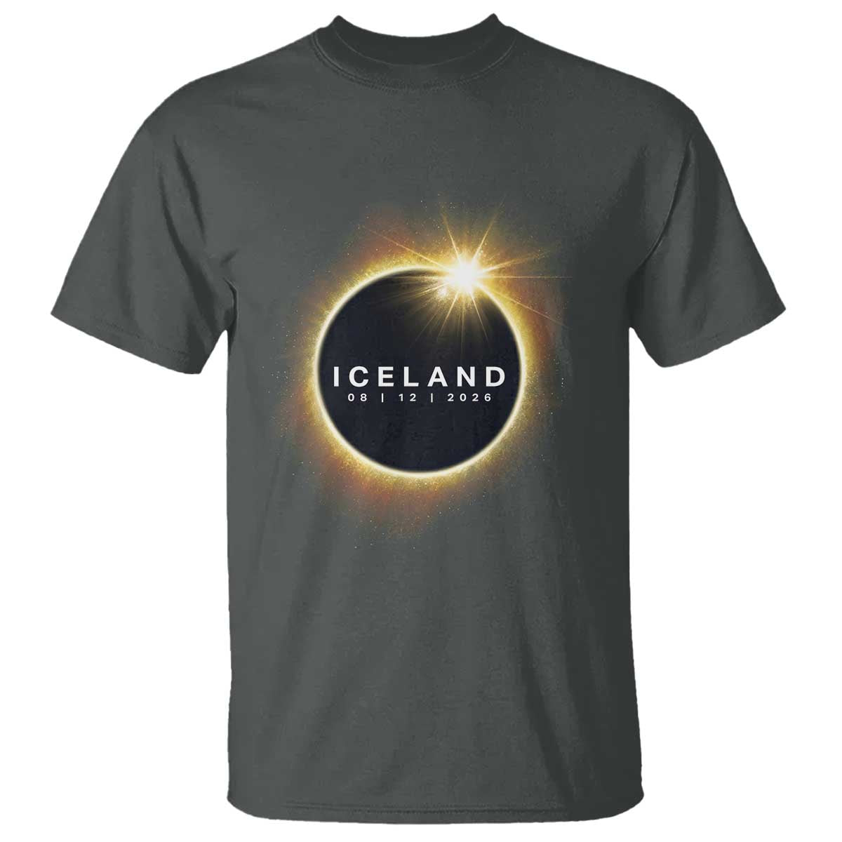 Iceland Total Solar Eclipse 2026 T Shirt Path of Totality Astronomy Gift