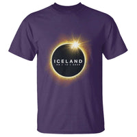 Iceland Total Solar Eclipse 2026 T Shirt Path of Totality Astronomy Gift