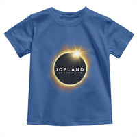 Iceland Total Solar Eclipse 2026 Toddler T Shirt Path of Totality Astronomy Gift