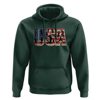 USA American Flag Basketball Hoodie For Sports Enthusiast - Wonder Print Shop