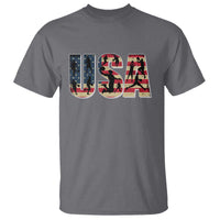 USA American Flag Basketball T Shirt For Sports Enthusiast - Wonder Print Shop