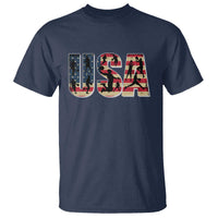 USA American Flag Basketball T Shirt For Sports Enthusiast - Wonder Print Shop