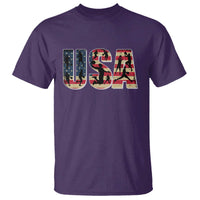 USA American Flag Basketball T Shirt For Sports Enthusiast - Wonder Print Shop