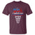USA American Flag Basketball T Shirt 5 Years In A Row Champions 2024 - Wonder Print Shop