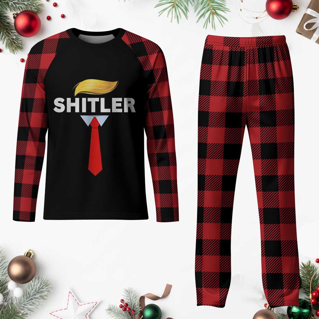 Funny Political Satire Plaid Pajama Set Sarcastic Political Parody - Wonder Print Shop