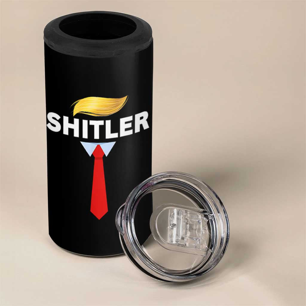 Funny Political Satire 4 in 1 Can Cooler Tumbler Sarcastic Political Parody - Wonder Print Shop