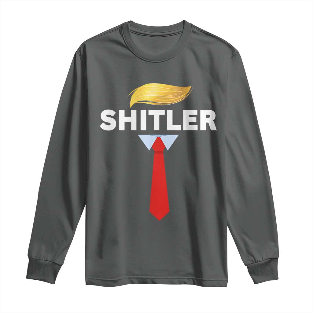 Funny Political Satire Long Sleeve Shirt Sarcastic Political Parody - Wonder Print Shop