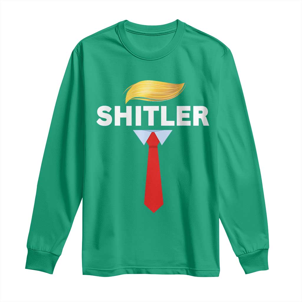Funny Political Satire Long Sleeve Shirt Sarcastic Political Parody - Wonder Print Shop