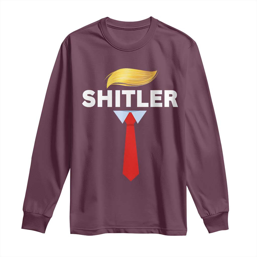 Funny Political Satire Long Sleeve Shirt Sarcastic Political Parody - Wonder Print Shop