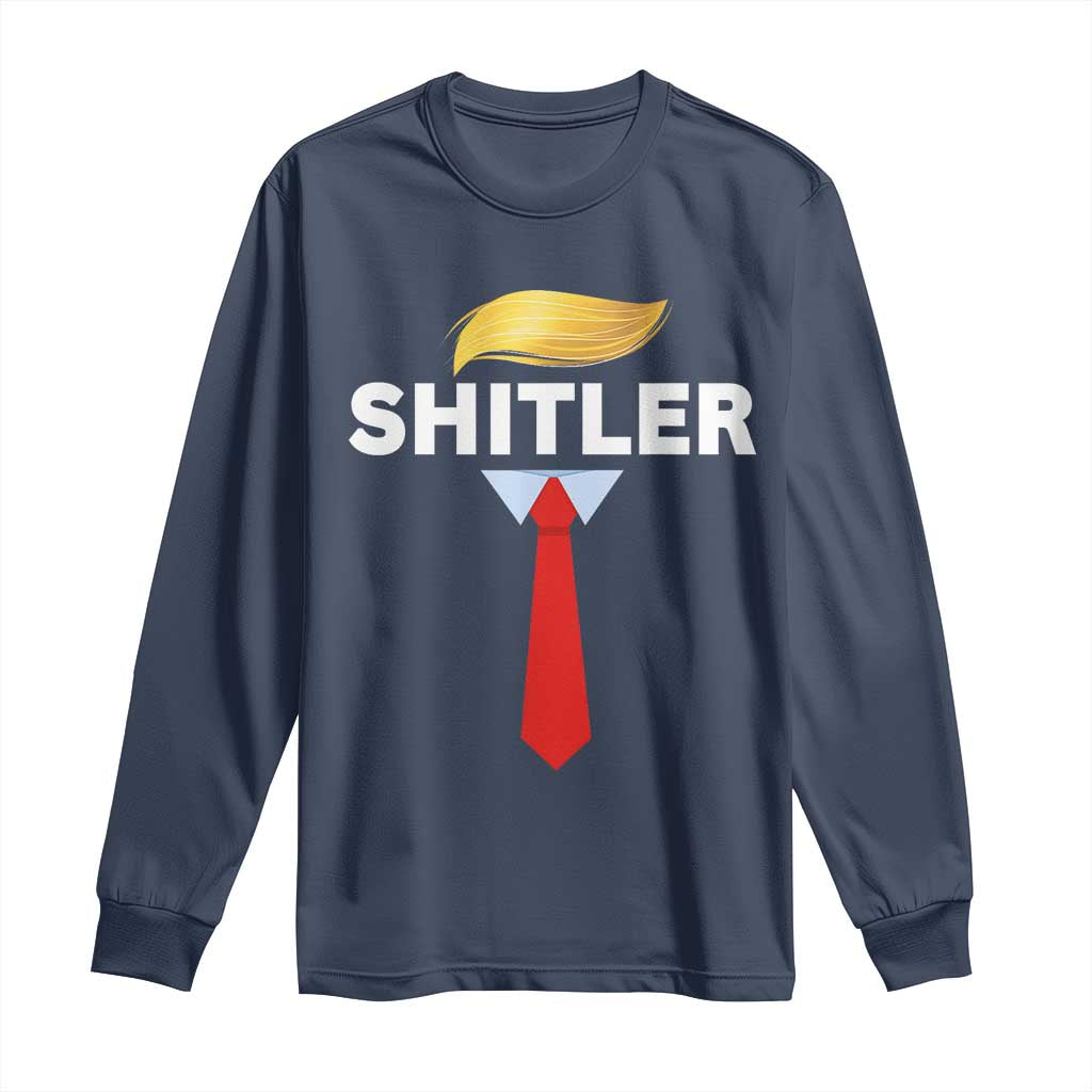 Funny Political Satire Long Sleeve Shirt Sarcastic Political Parody - Wonder Print Shop