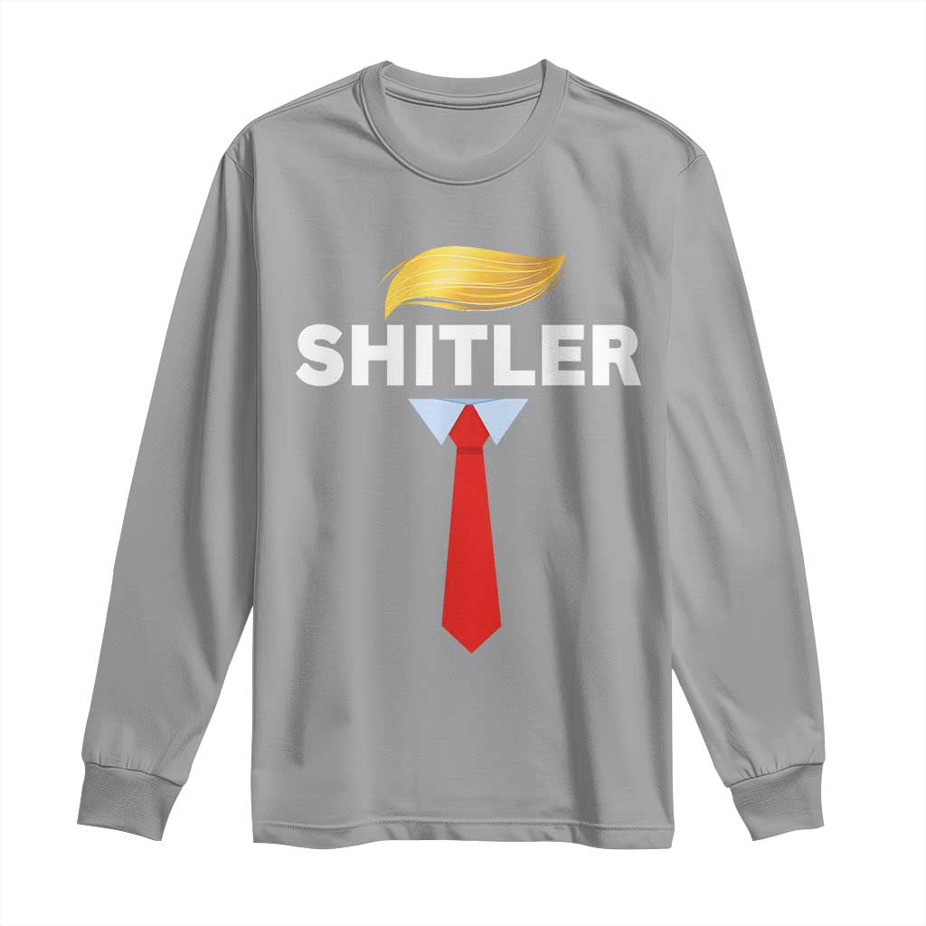Funny Political Satire Long Sleeve Shirt Sarcastic Political Parody - Wonder Print Shop