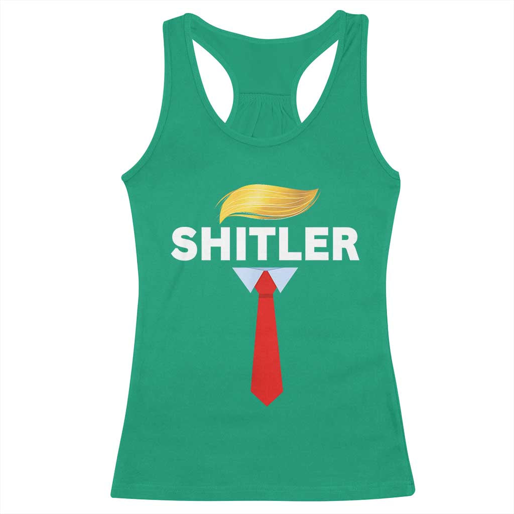 Funny Political Satire Racerback Tank Top Sarcastic Political Parody - Wonder Print Shop