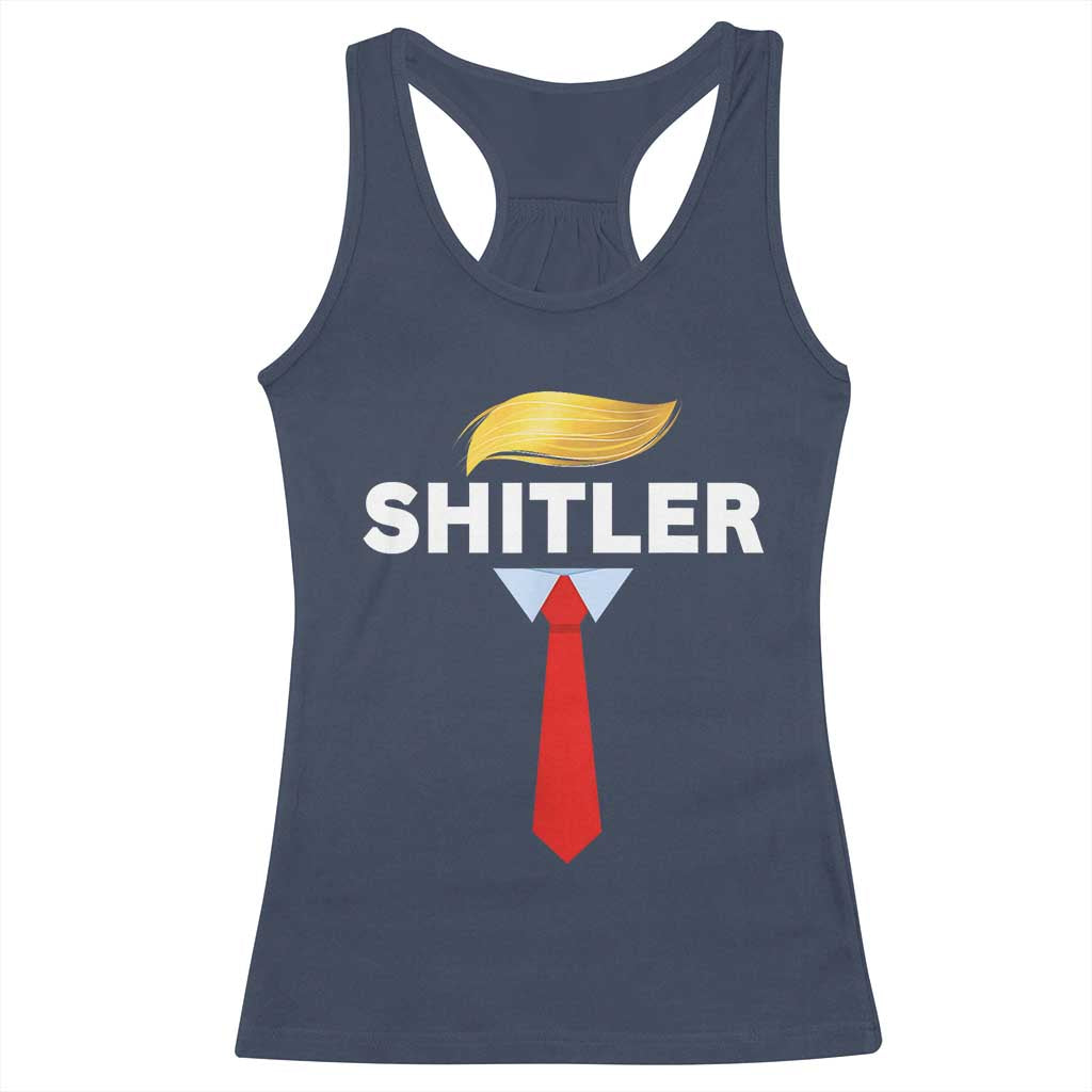 Funny Political Satire Racerback Tank Top Sarcastic Political Parody - Wonder Print Shop