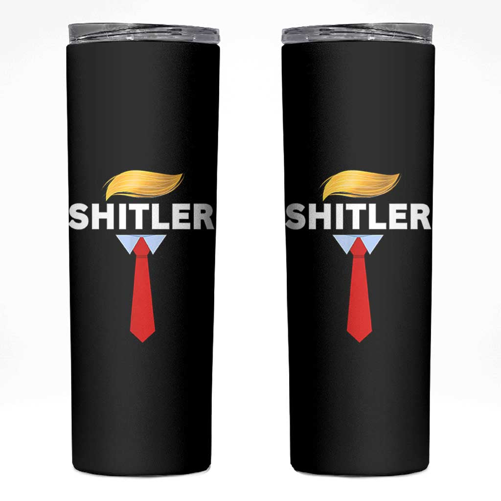 Funny Political Satire Skinny Tumbler Sarcastic Political Parody - Wonder Print Shop