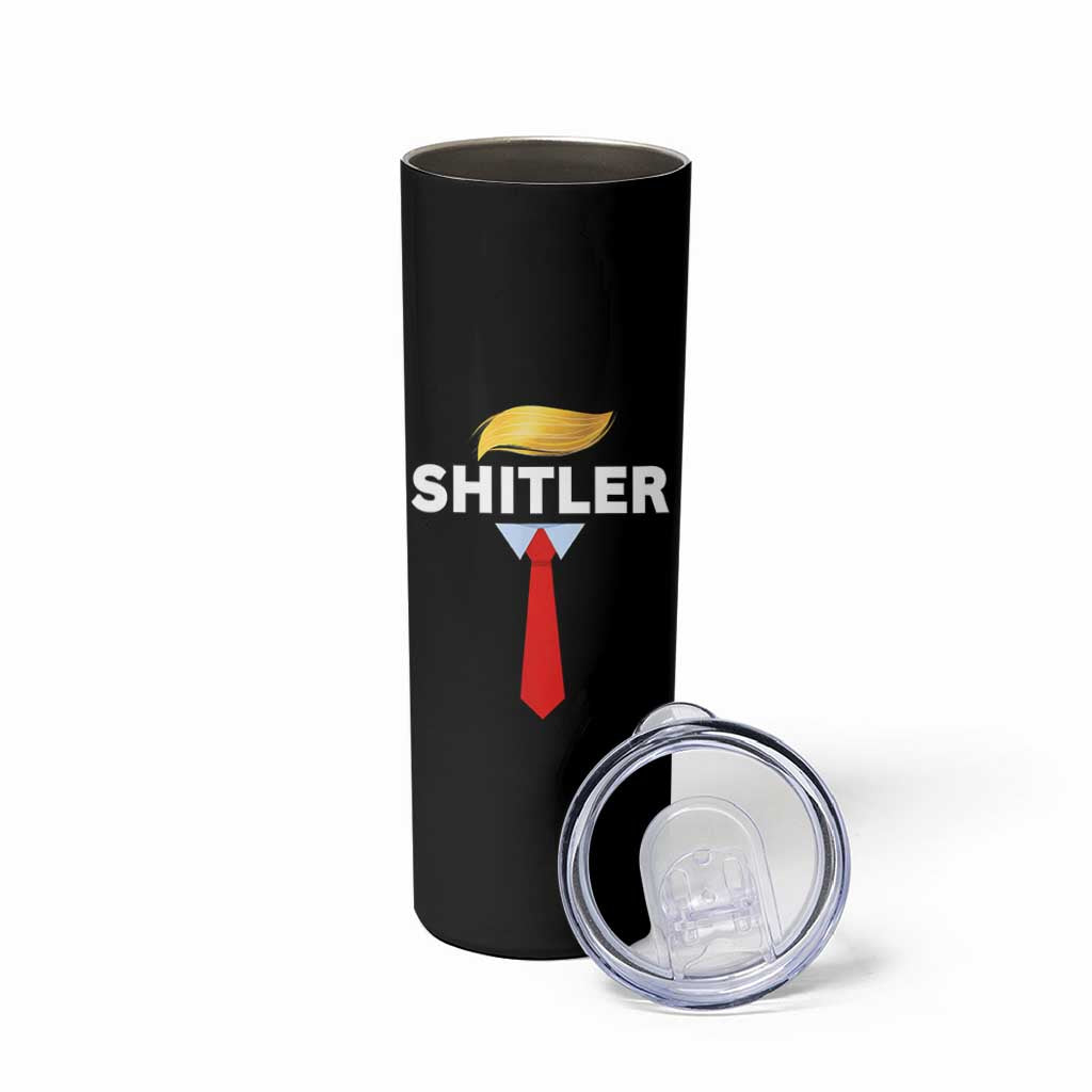 Funny Political Satire Skinny Tumbler Sarcastic Political Parody - Wonder Print Shop