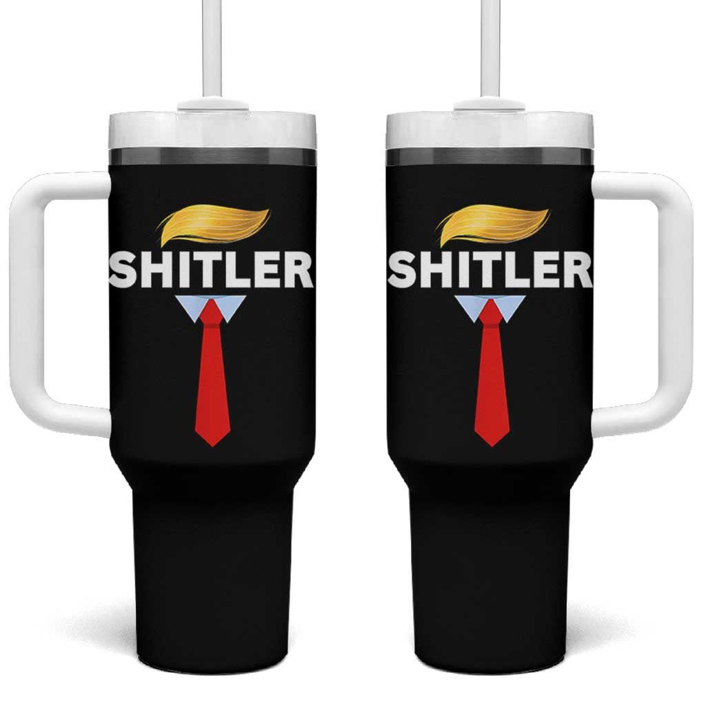 Funny Political Satire Tumbler With Handle Sarcastic Political Parody - Wonder Print Shop