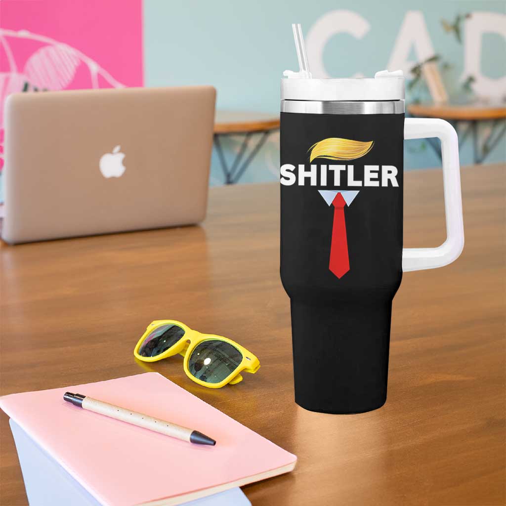 Funny Political Satire Tumbler With Handle Sarcastic Political Parody - Wonder Print Shop