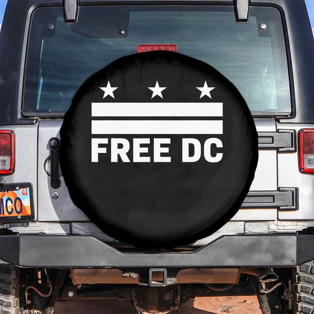 Free DC Spare Tire Cover Defend Washington D.C. Statehood Politics - Wonder Print Shop