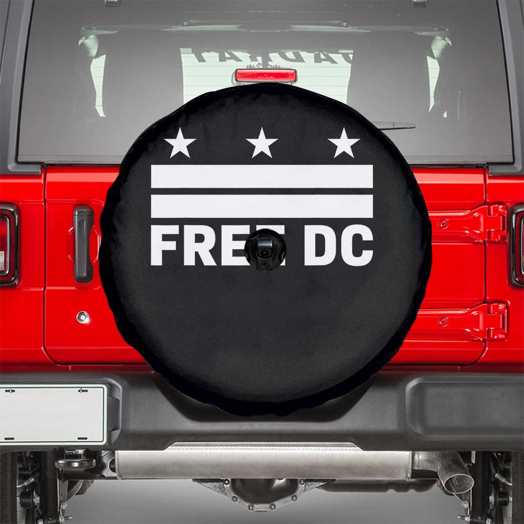 Free DC Spare Tire Cover Defend Washington D.C. Statehood Politics - Wonder Print Shop