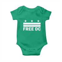 Free DC Baby Onesie Defend Washington D.C. Statehood Politics - Wonder Print Shop