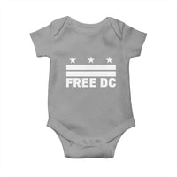 Free DC Baby Onesie Defend Washington D.C. Statehood Politics - Wonder Print Shop