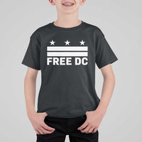 Free DC T Shirt For Kid Defend Washington D.C. Statehood Politics - Wonder Print Shop