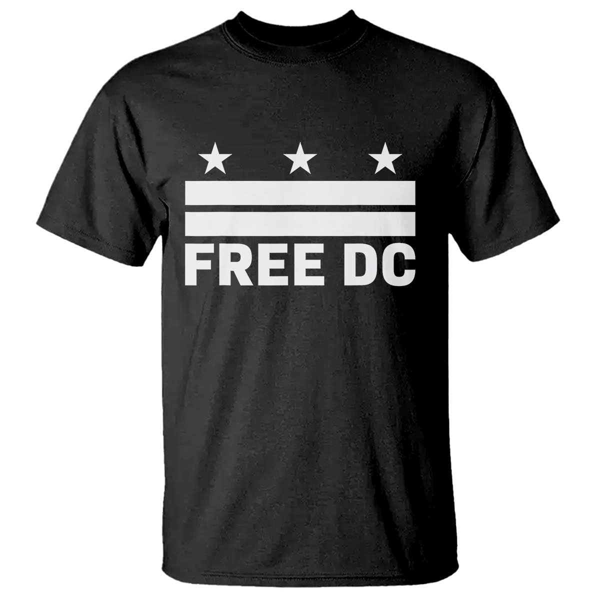 Free DC T Shirt Defend Washington D.C. Statehood Politics - Wonder Print Shop