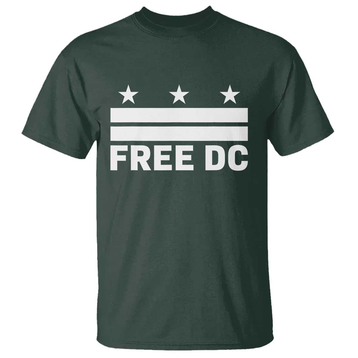 Free DC T Shirt Defend Washington D.C. Statehood Politics - Wonder Print Shop