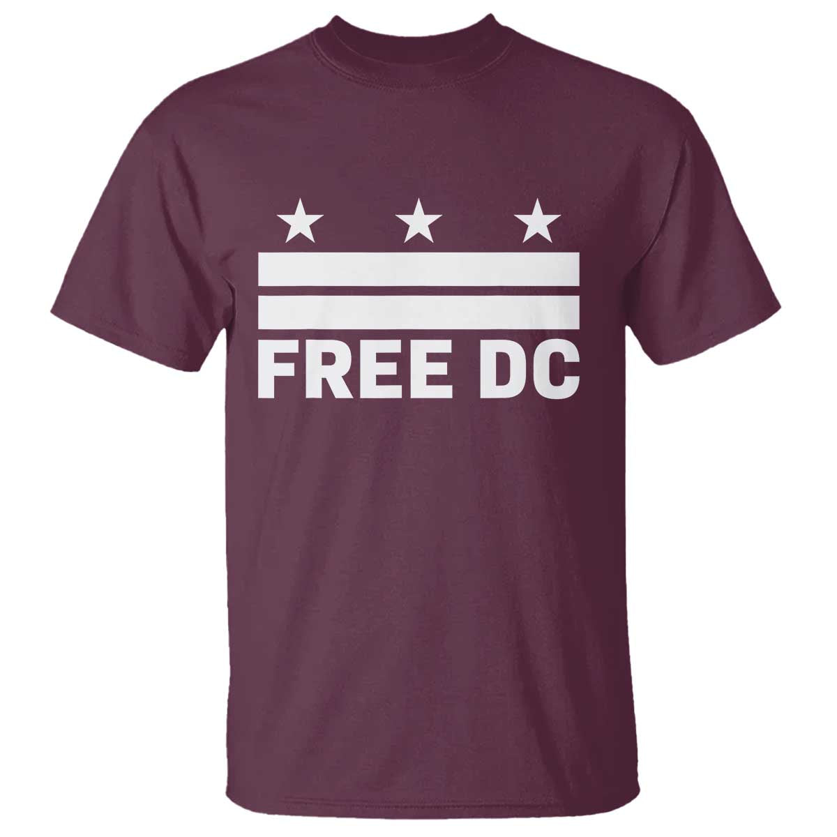 Free DC T Shirt Defend Washington D.C. Statehood Politics - Wonder Print Shop