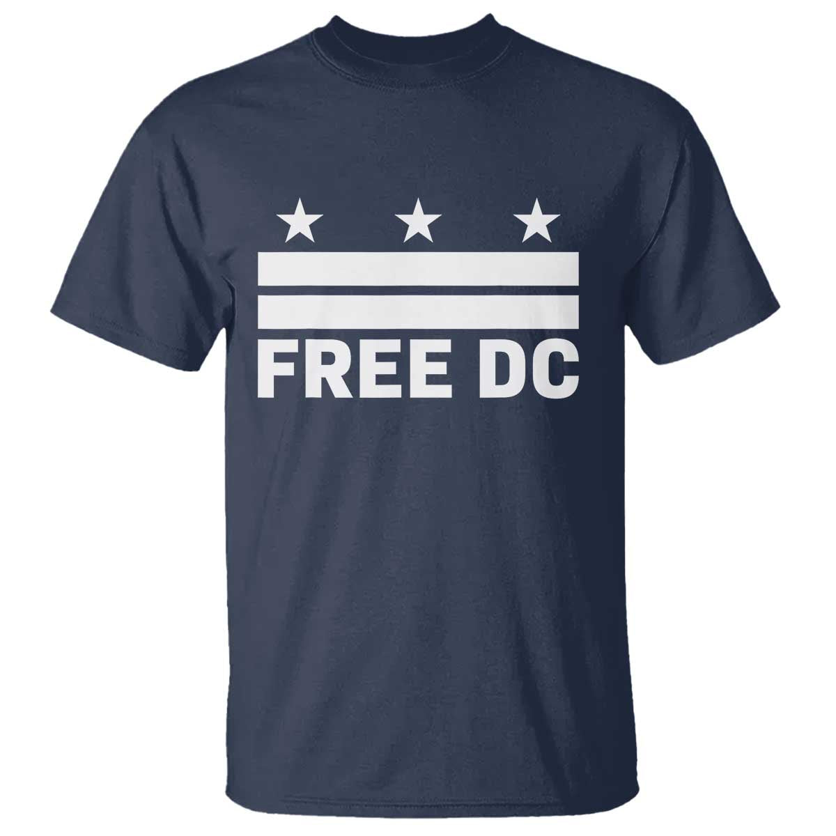 Free DC T Shirt Defend Washington D.C. Statehood Politics - Wonder Print Shop