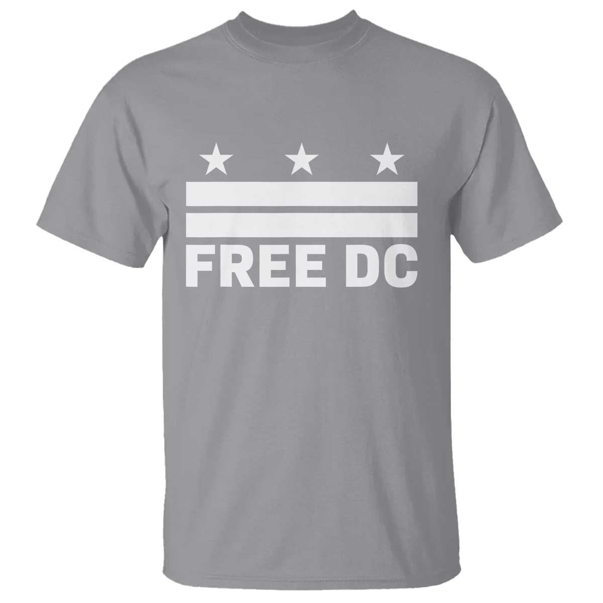 Free DC T Shirt Defend Washington D.C. Statehood Politics - Wonder Print Shop