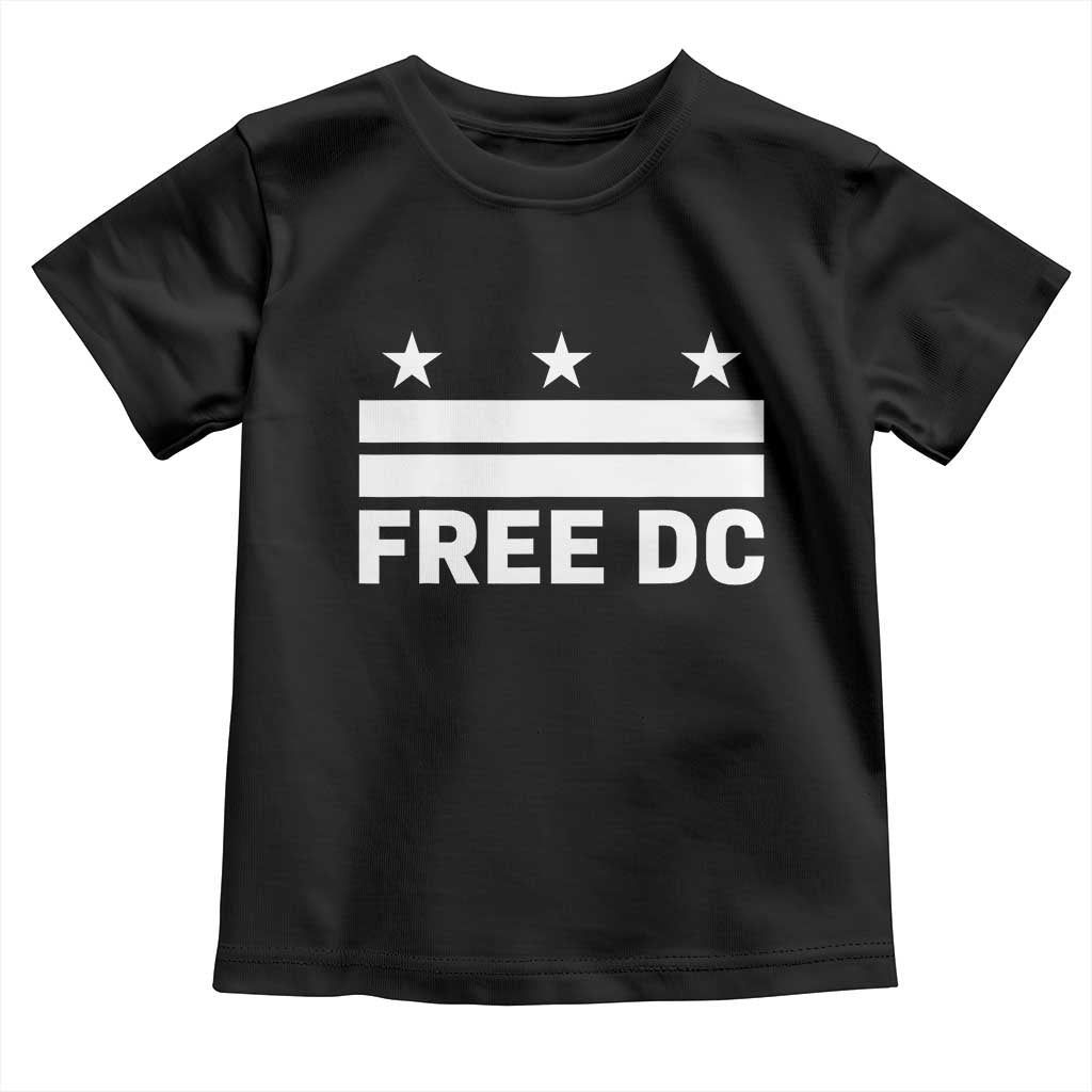 Free DC Toddler T Shirt Defend Washington D.C. Statehood Politics - Wonder Print Shop