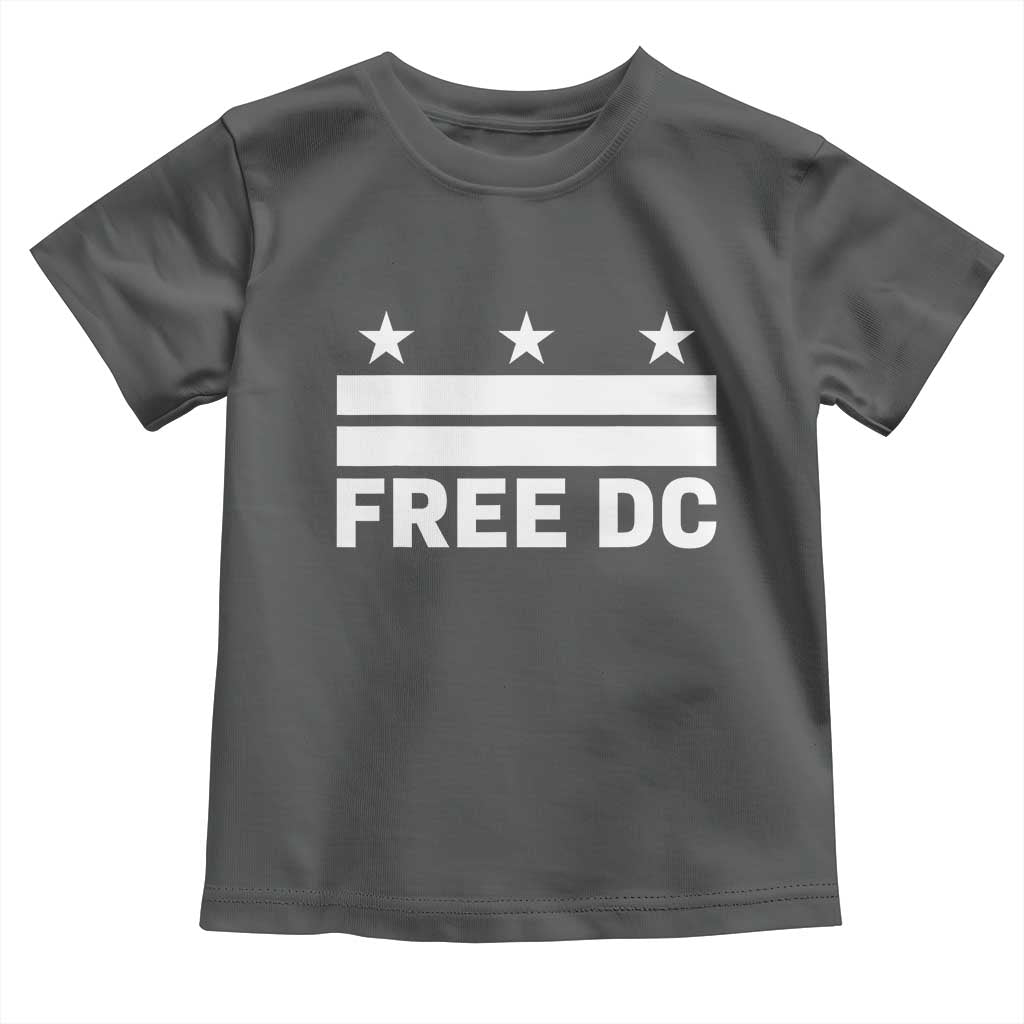 Free DC Toddler T Shirt Defend Washington D.C. Statehood Politics - Wonder Print Shop