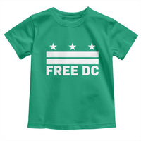 Free DC Toddler T Shirt Defend Washington D.C. Statehood Politics - Wonder Print Shop