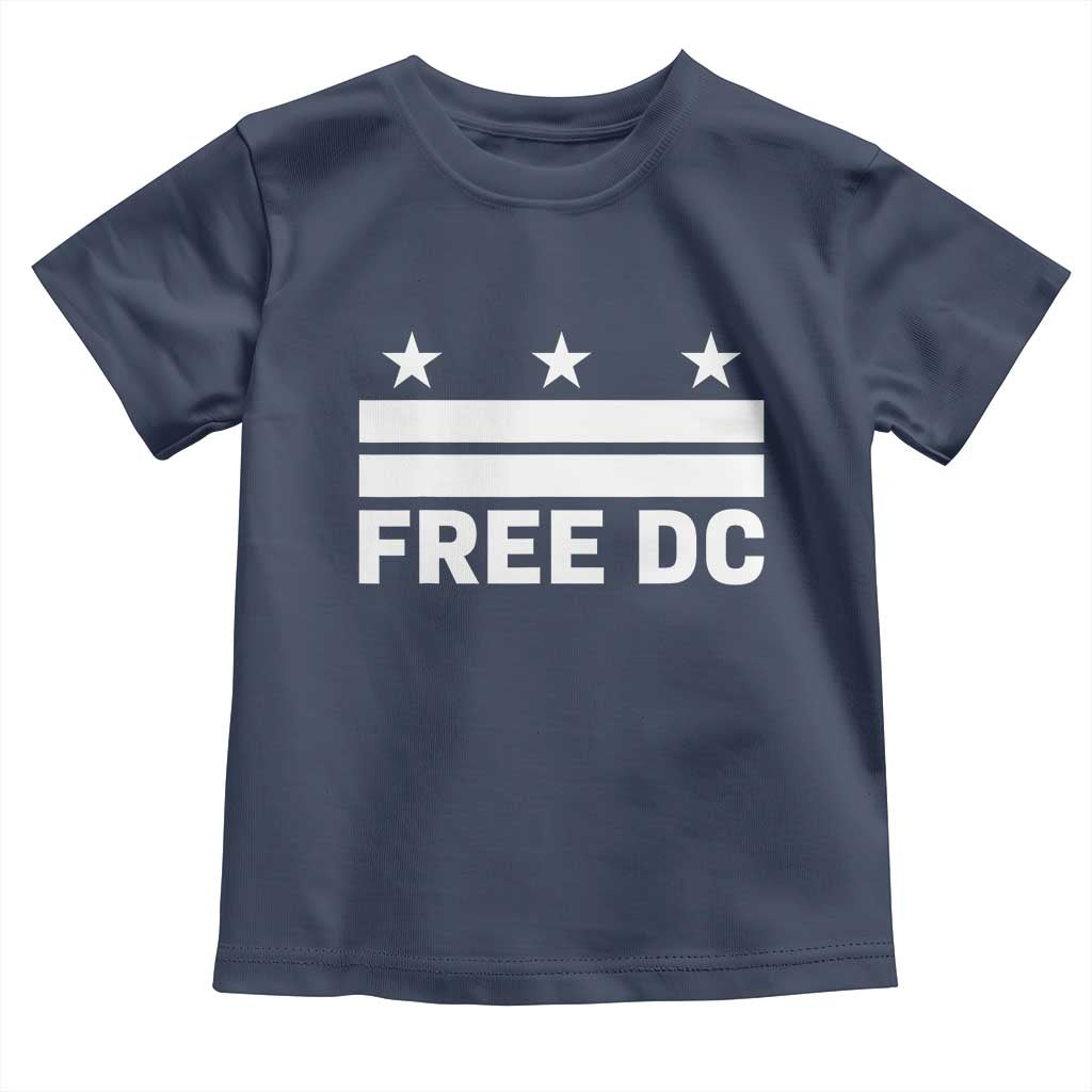 Free DC Toddler T Shirt Defend Washington D.C. Statehood Politics - Wonder Print Shop