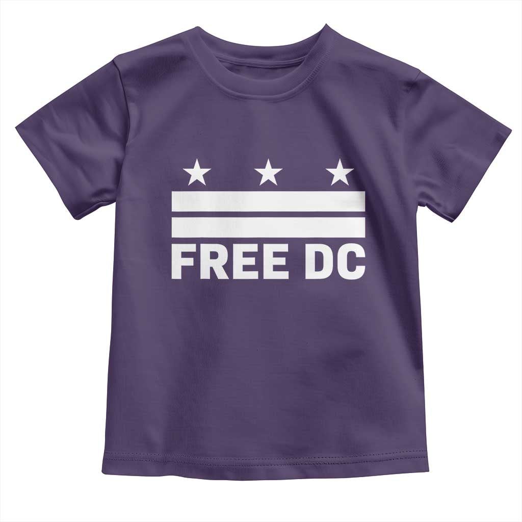 Free DC Toddler T Shirt Defend Washington D.C. Statehood Politics - Wonder Print Shop