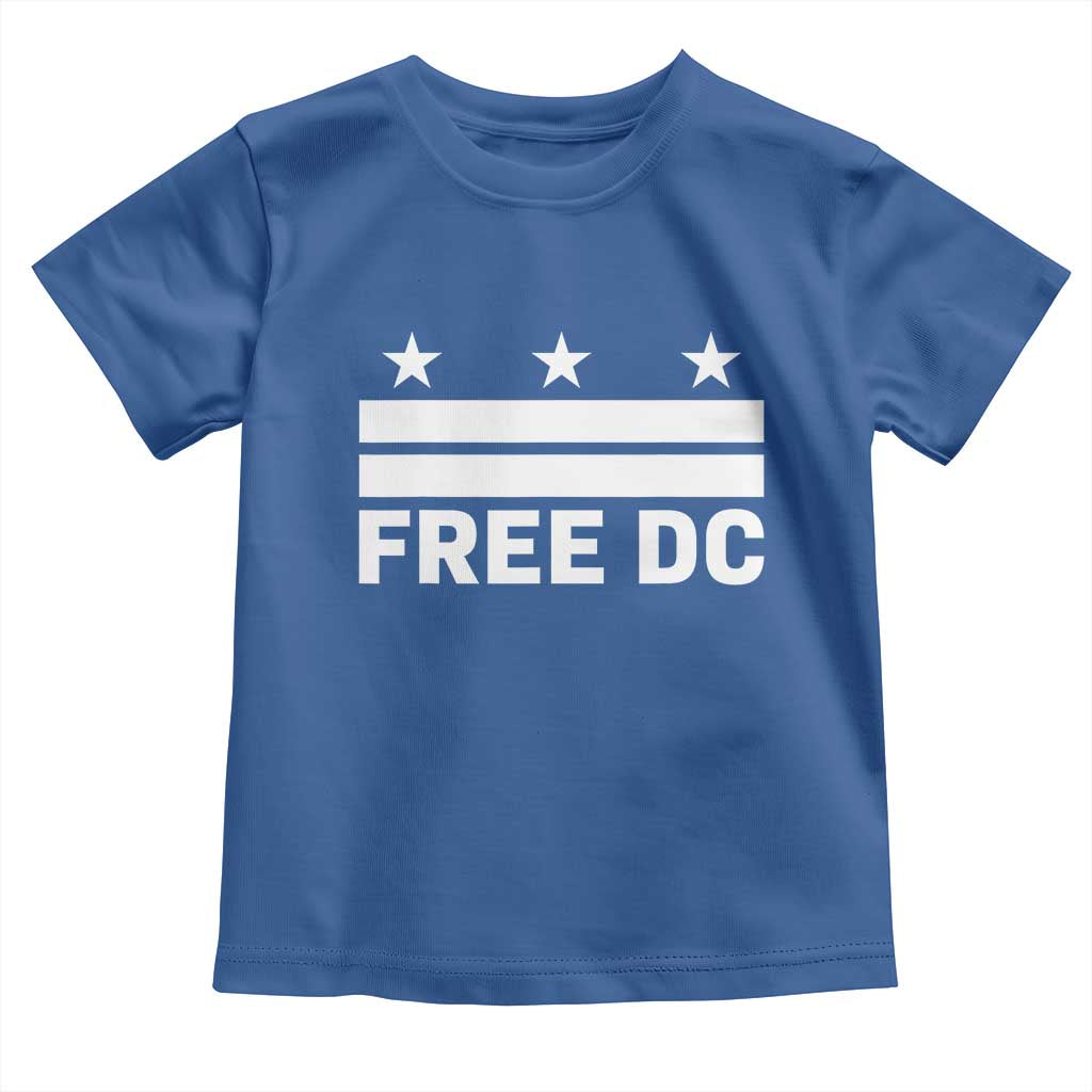 Free DC Toddler T Shirt Defend Washington D.C. Statehood Politics - Wonder Print Shop