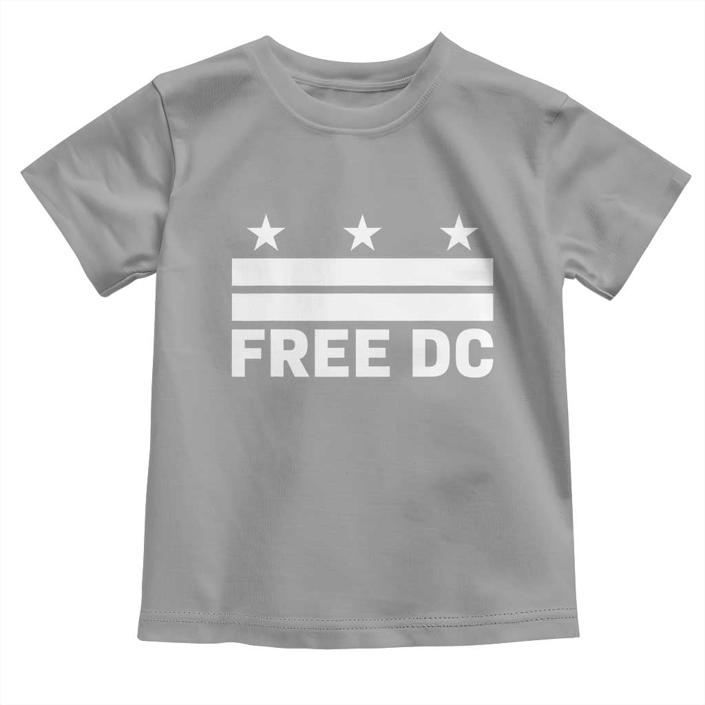 Free DC Toddler T Shirt Defend Washington D.C. Statehood Politics - Wonder Print Shop