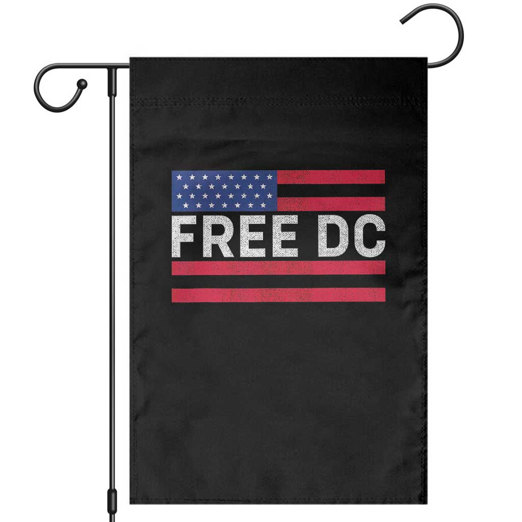 Free DC Patriotic Garden Flag Defend Washington D.C. Statehood American Flag - Wonder Print Shop