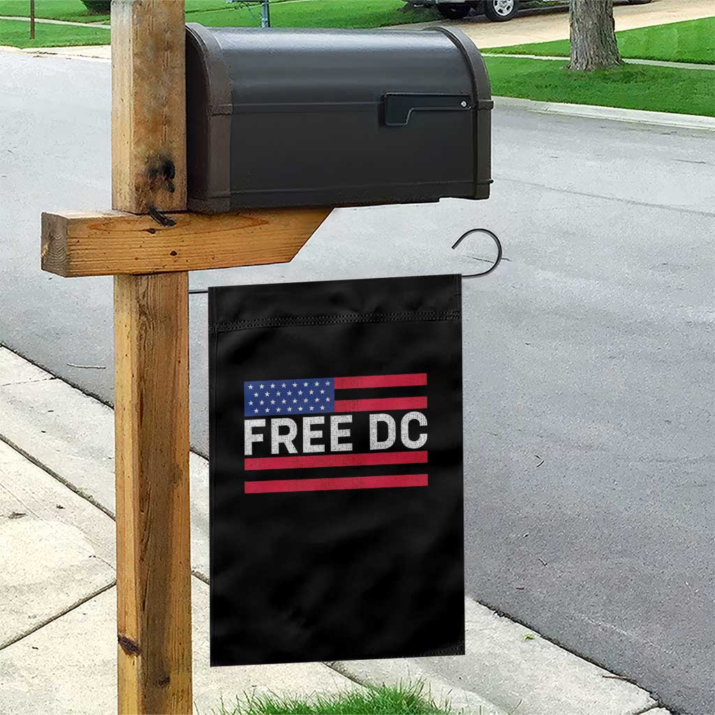 Free DC Patriotic Garden Flag Defend Washington D.C. Statehood American Flag - Wonder Print Shop