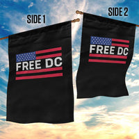 Free DC Patriotic Garden Flag Defend Washington D.C. Statehood American Flag - Wonder Print Shop