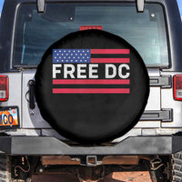 Free DC Patriotic Spare Tire Cover Defend Washington D.C. Statehood American Flag - Wonder Print Shop