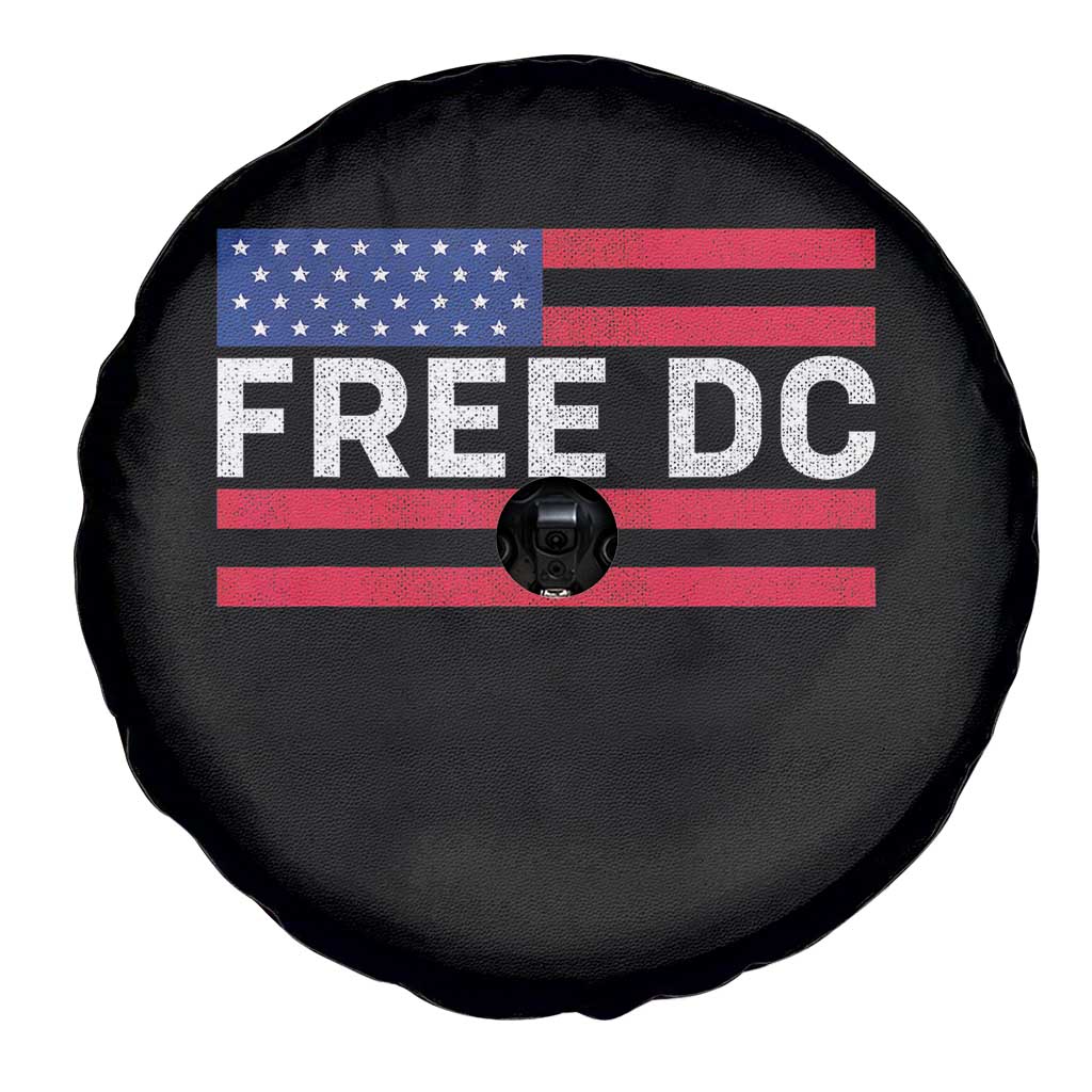 Free DC Patriotic Spare Tire Cover Defend Washington D.C. Statehood American Flag - Wonder Print Shop
