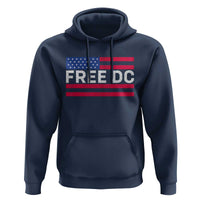 Free DC Patriotic Hoodie Defend Washington D.C. Statehood American Flag - Wonder Print Shop