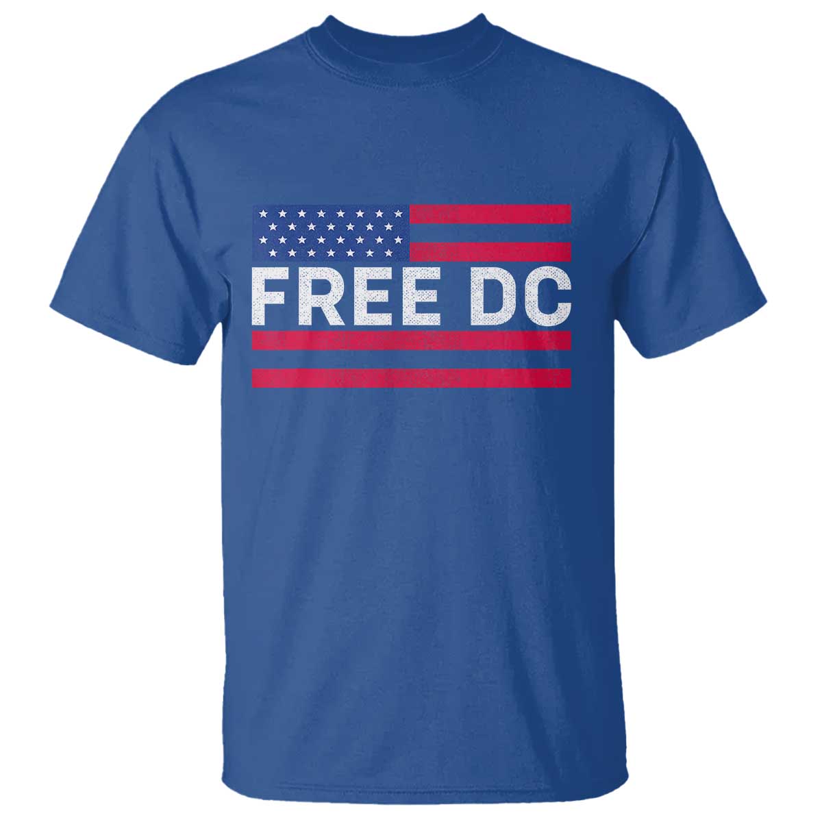 Free DC Patriotic T Shirt Defend Washington D.C. Statehood American Flag - Wonder Print Shop