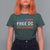 Free DC Patriotic T Shirt For Women Defend Washington D.C. Statehood American Flag - Wonder Print Shop
